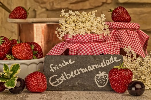 Erdbeermarmelade