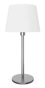 Modern lamp. 3d illustration on white background