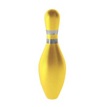 3d render of gold and chrome skittle