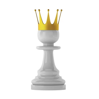 3d render of pawn