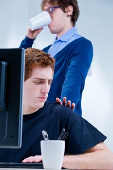 employees unhealthy environment with stres and arguing