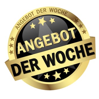 Button with banner - Offer of the week