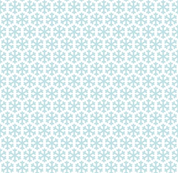 seamless blue and white colored snowflake background