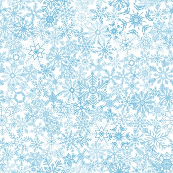 vector of seamless abstract snow flakes background