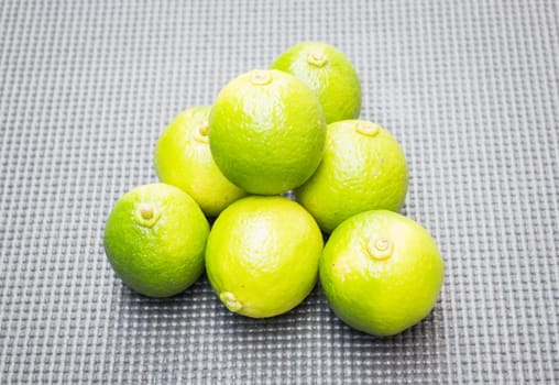 Group of local fresh limes