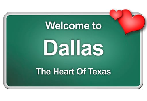Green village sign with friendly Greetings