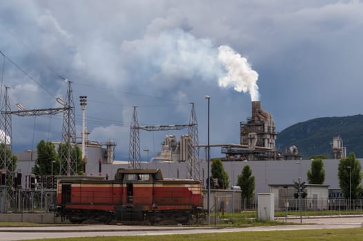industrial scene