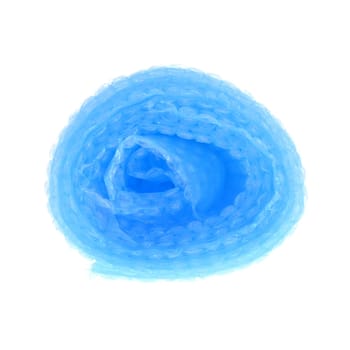A close up shot of bubble wrap
