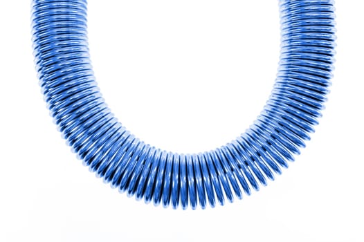 A close up shot of a coil spring