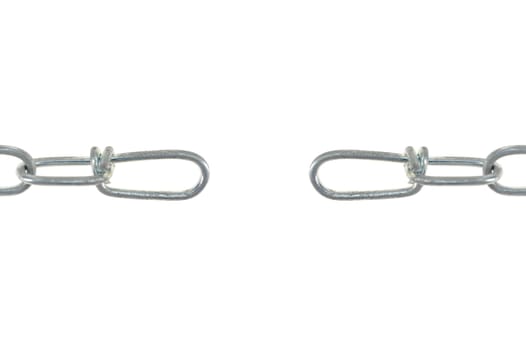 A close up shot of a metal chain