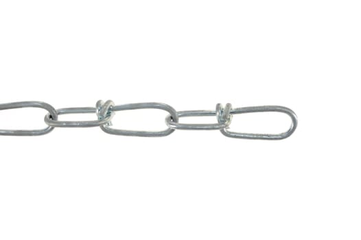 A close up shot of a metal chain