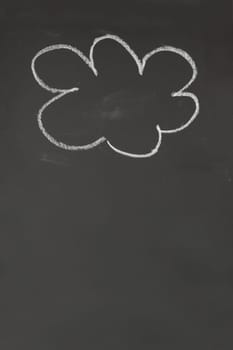 A conceptual image of computer cloud storage