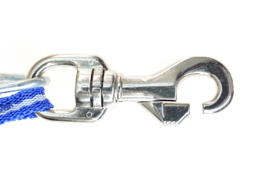 A close up shot of a chain clip