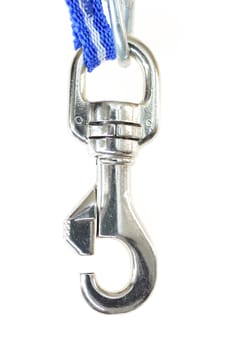 A close up shot of a chain clip