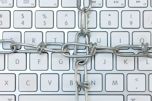 A conceptual image of computer security
