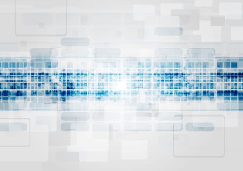 Abstract tech geometry vector background