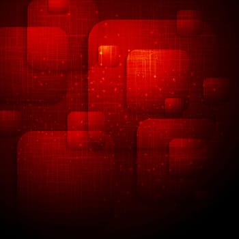 Dark red technology vector design