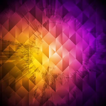 Abstract grunge technical vector background