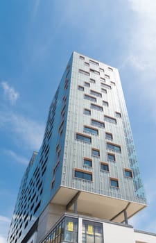 facade of modern office buildings
