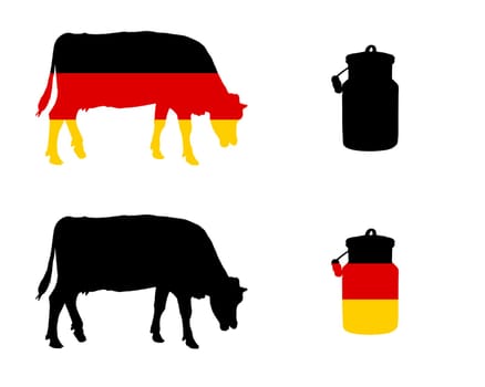 German dairy cow