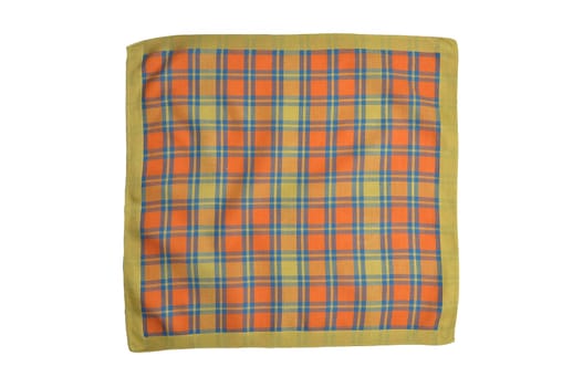 Cloth with plaid pattern