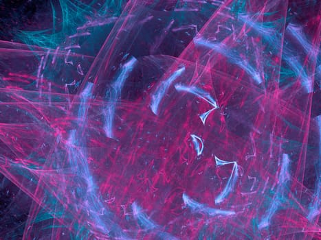 A digitally generated background fractal..