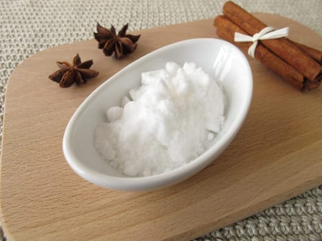 Deer horn salt and spices