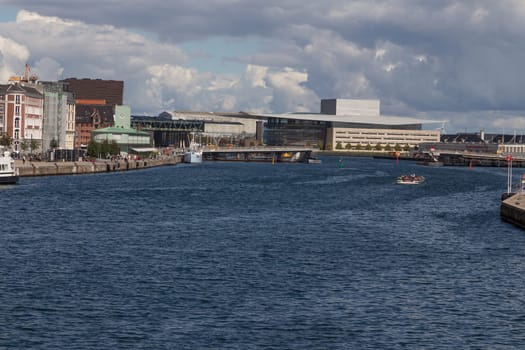 View of the Copenhagen Opera In the city centre