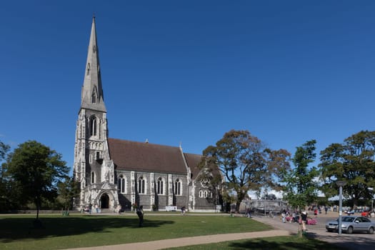 St. Alban's Church at the Port of Copenhagen
