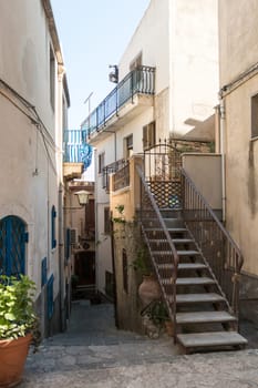 View of Castelmola very beautiful town in Sicily