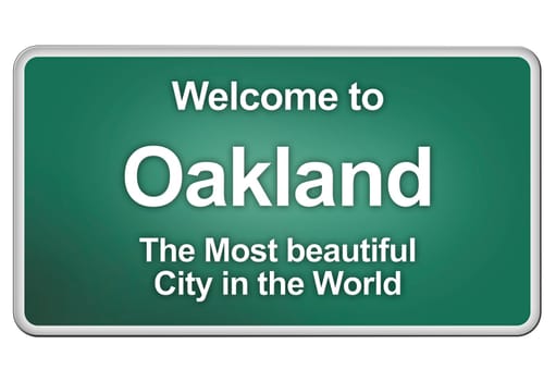 Green village sign with friendly Greetings