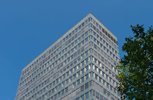 facade of a modern office building in berlin