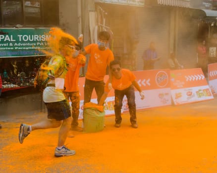 The Colour Run 2014 in Kathmandu, Nepal