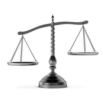 3d render of scales