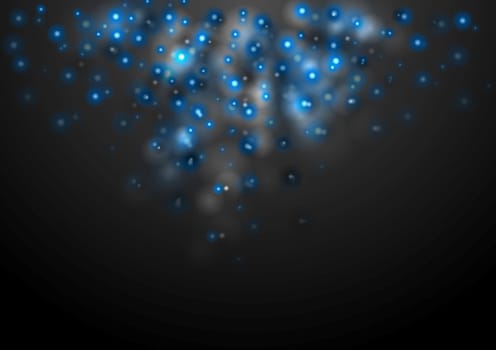 Abstract shiny light vector background