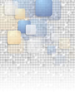 Abstract concept vector tech design