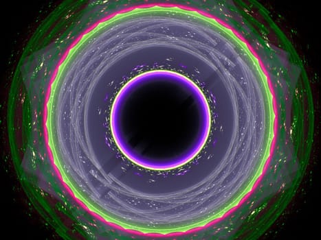 A digitally generated background fractal..