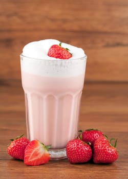 Strawberries Milkshake