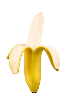 Peeled banana