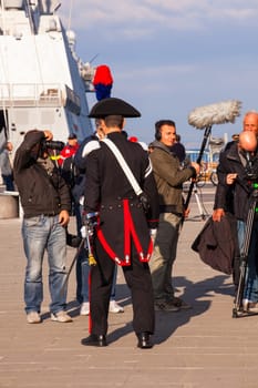 TRIESTE, ITALY - NOVEMBER, 04: Carabinieri, Italian policemen