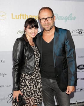 Frank Ramond und Sarah Textor, .Landrover Public Chill 2015 im Unileverhaus Hamburg .