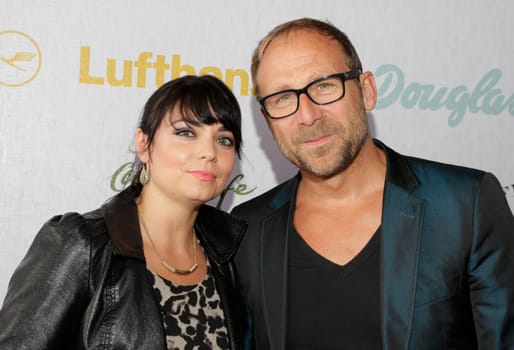 Frank Ramond und Sarah Textor, .Landrover Public Chill 2015 im Unileverhaus Hamburg