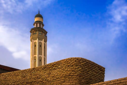 The big minaret in Touzeur