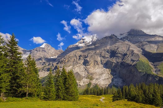 Doldenhorn Balmhorn and Altels