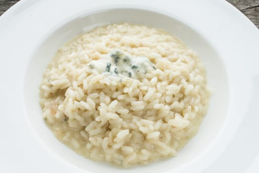 Risotto Carnaroli and Gorgonzola Cheese