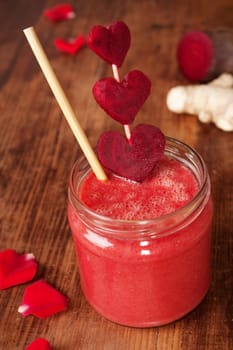 pink smoothie