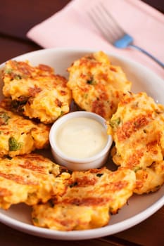 Zucchini croquettes