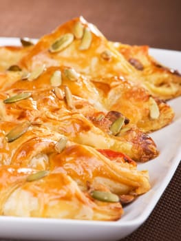 Italian vegetable rolls