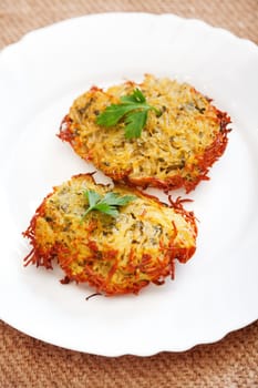 Swiss dish consisting of potatoes