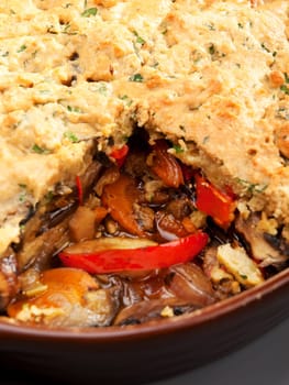 Vegetable crumble